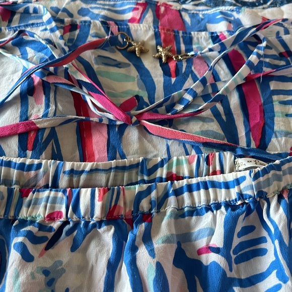 Lilly Pulitzer Lei Lei Silk Halter Top - Picture 8 of 9